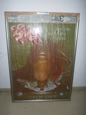 Original Eloy Concert Tour Plakat - 3. März 1979 - Glasrahmen ca.:  87,5 x 63 cm
