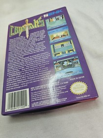 Crystalis NES With Original Box, No Manual, Authentic 1990 Great Condition
