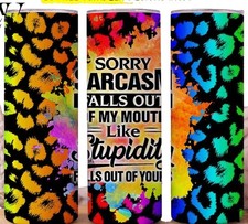 Funny Sarcastic Humor 20oz Tumbler Insulated Travel Mug