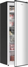 Upright Freezer, 7.0 Cu.Ft Stand up Freezer, Convertible Upright Freezer/Refrige