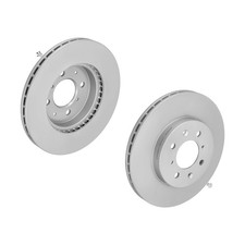 ATE 2 Original Bremsscheiben belüftet 262 mm (1420-20916) | Bremsscheibenset,