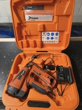 paslode second fix nail gun with case battery & nails