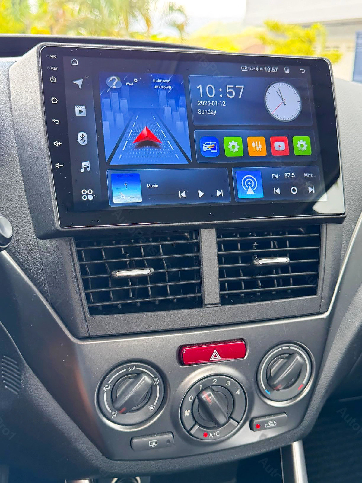 For Subaru Forester Impreza WRX 2008-2012 CarPlay Radio 64G Android15 Car Stereo