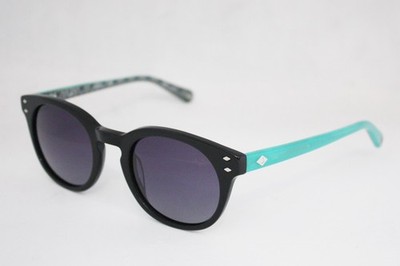 new SPERRY Calypso Polarized sunglasses C01 Black Green 50mm UNISEX Oval