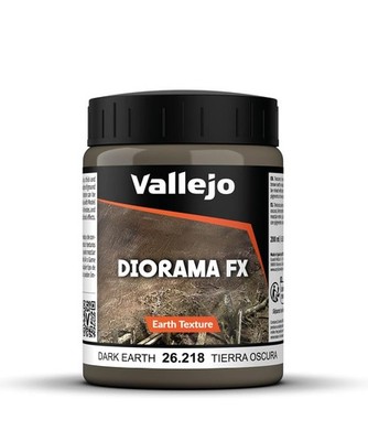 - Diorama FX Earth Textures | Dark Earth 200 ml (6.76 fl.oz.) | Premium Acryl...