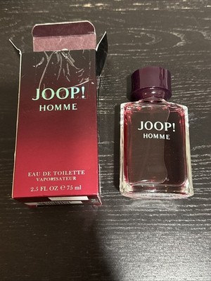 Joop! Homme Eau de Toilette for Men 75ml-2.5fl.oz damaged box READ
