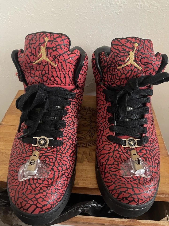 FBCC x Air Jordan 5 Retro Personalizado Versace 3Lab5 Foto 4 de 4