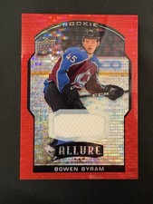 2020-21 Upper Deck Allure Red Rainbow Jerseys Bowen Byram #98 Rookie RC