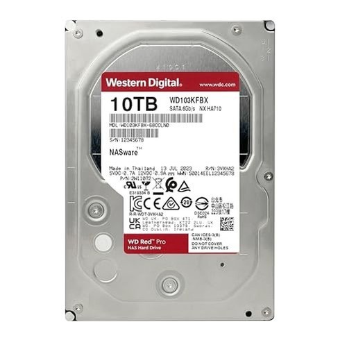 Western Digital WD103KFBX 10TB 7200RPM 3.5IN WD RED PRO SATA - Afbeelding 2 van 5