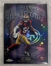2025 Topps Chrome - FRED WARNER - #ACT-20 - All Chrome - Refractor | SF 49ers
