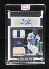 2022 Three and Two Rookie Dual Jersey Full Count 3/32 Vidal Brujan Auto 12xs