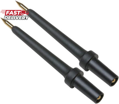 Power Probe - 2Pk 4Mm Banana Jack 3 Tip Black (PPTK0024)