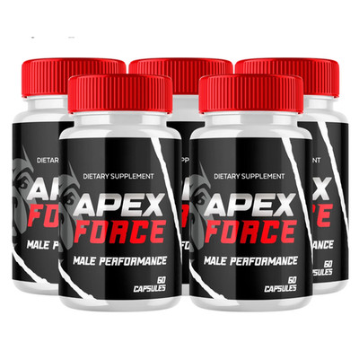 Apex Force Pills for Men Max Strength Apex Force Formula Supplement 300 Capsules
