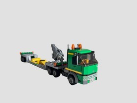 LEGO City 4203 Excavator Transporter 2012 Retired Complete w/ Minifigs Manual