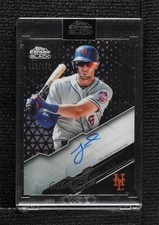 2020 Topps Chrome Black Refractor 129/150 Jeff McNeil #CBA-JM Auto 0gx4