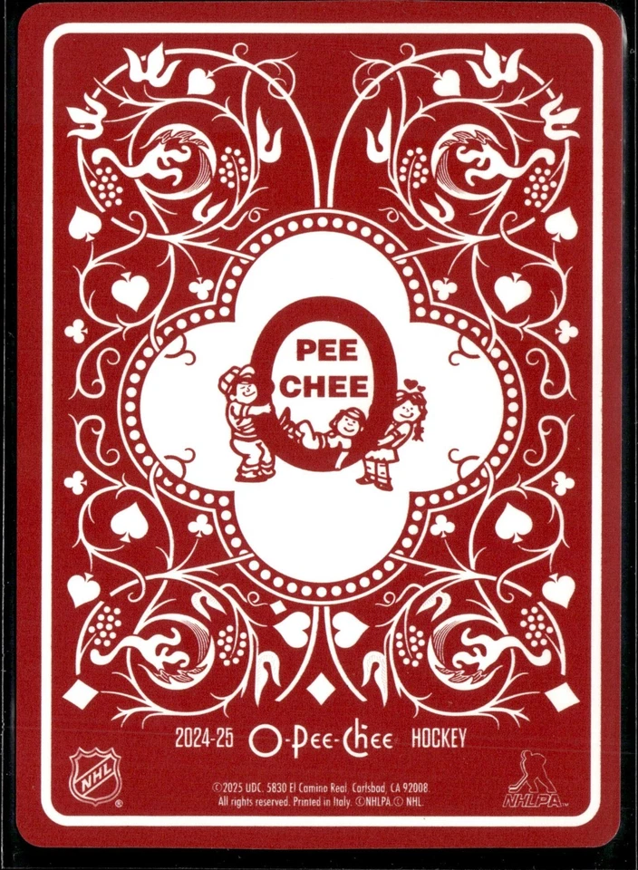 2024-25 O-Pee-Chee OPC Brad Marchand 7 Clubs Playing Card Boston Bruins - Image 2 of 2