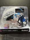 Luke Kuechly Signed Carolina Panthers Lunar Eclipse Mini Helmet. Beckett Cert