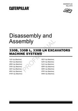 Caterpillar 330B 330B L 330B LN EXCAVATOR MACHINE SYSTEM Disassem Assem Manual