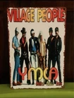 RARE Vintage 1978 Village People “YMCA” Music Tin Sign