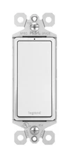 Legrand radiant TM873WSLCC10 15 Amp Rocker Wall Switch with Locator Light, 3-...