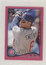 2014 Topps Mini Pink BCA 13/25 Ryan Sweeney #93 n1u