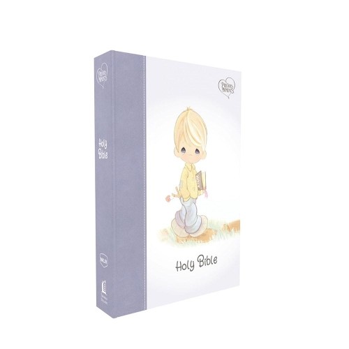 NKJV, Precious Moments Small Hands Bible, Hardcover, Blue, Co... - 9780785238638