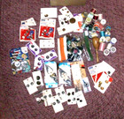 5 lbs  sewing supplies new & used buttons needles thread spools wood sock darner