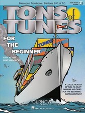 Tons of Tunes for the Beginner (audio access included) Bassoon/Trombone/Euphoniu