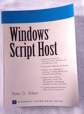 Windows Script Host by Peter G. Aitken