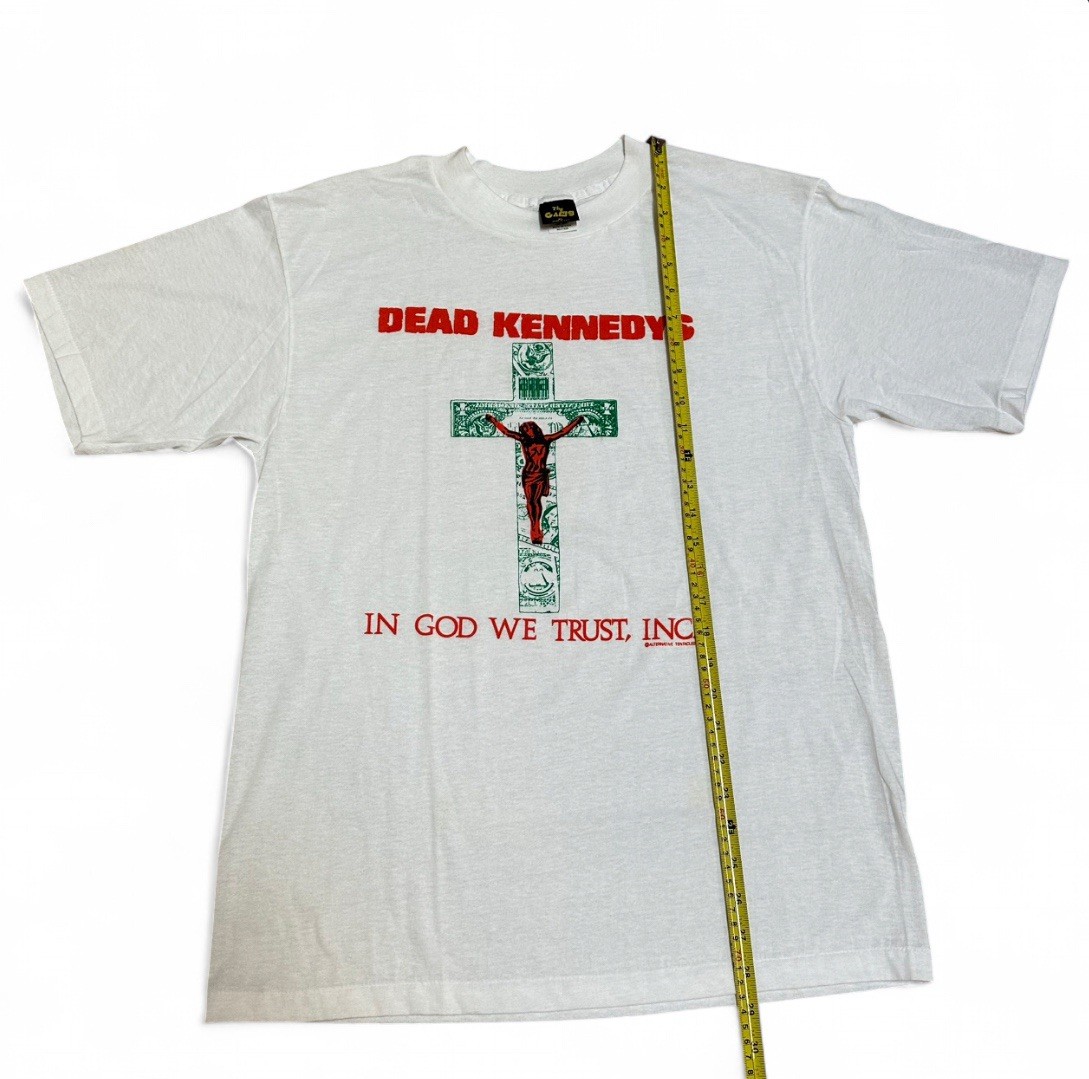 Vintage 1983 Dead Kennedys In God We Trust Punk Band T Shirt
