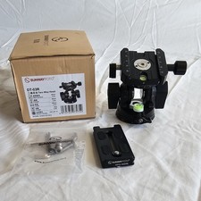 SunwayFoto DT-03R Two-Way Head with Clamp and Quick Release Plate