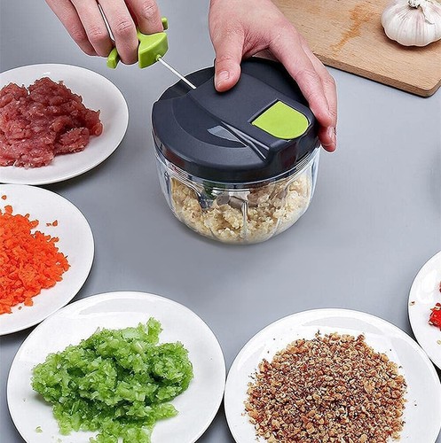 Cortadora manual de verduras Food Chopper herramienta de cocina - Imagen 8 de 11