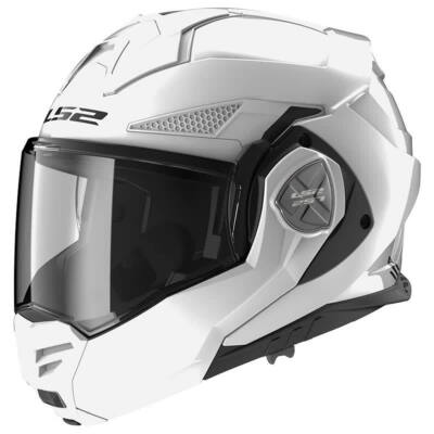Modularer Wendehelm LS2 FF901 ADVANT-X Solid Weiß Hochglanz