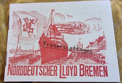 Um 1900 Wilhelm der Grosse, Maria Theresa, König Albert Norddeutscher Lloyd Bremen 