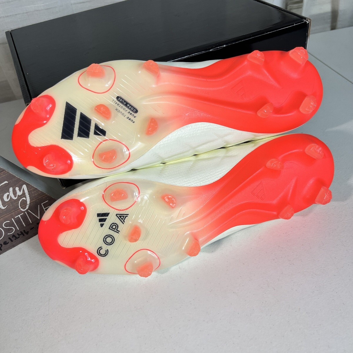 Adidas Copa Pure 2 FG Soccer Cleats Ivory Men Size 9.5  display picture 2