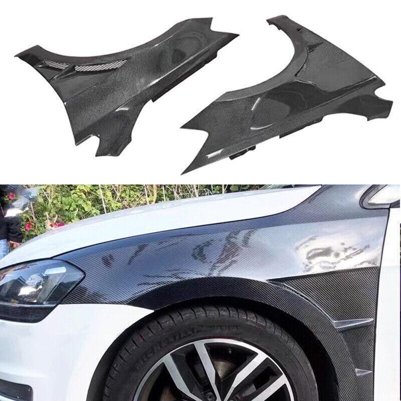 【値下】VW Right Side 4D-FootPlate Golf7/7.5 For Volkswagen Golf MK7.5 7.5 GTI TSI R Carbon Fiber Vented Fender