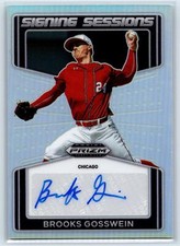 Brooks Gosswein 2022 Panini Prizm Draft Picks Signing Sessions AU #SS-BG