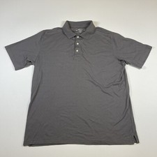 Eddie Bauer Shirt Men s Large Gray Short Sleeve Polo Outdoor