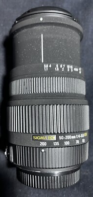 Sigma OS HSM DC 50-200mm f/4.0-5.6 OS HSM DC Lens For Pentax Sigma OS HSM DC 50-200mm f/4.0-5.6 OS HSM DC Lens For Pentax