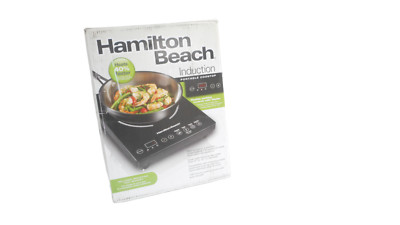 Hamilton Beach Portable Single Induction Cooktop Countertop - OPEN BOX