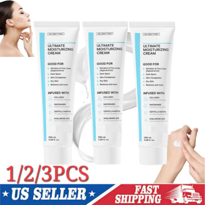 1/2/3PCS Nida Collagen Youthful Formula Ultimate Moisturizing Cream Coreana New