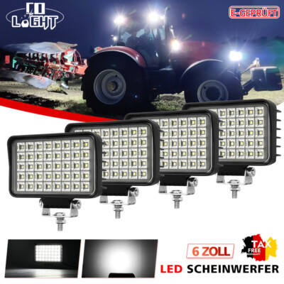 LED Arbeitsscheinwerfer 120W Offroad Scheinwerfer 12V 24V für SUV Bagger Traktor