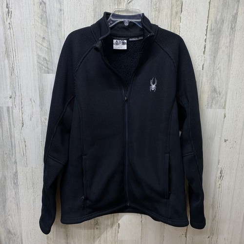 SPYDER Foremost Core Sweater Sz L Black 