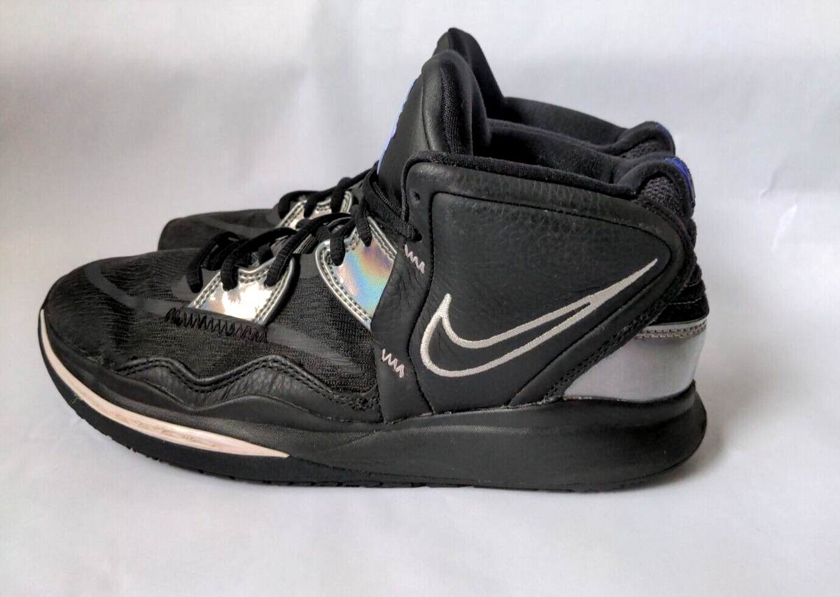 Size 7.5 - Nike Kyrie Infinity Black Metallic Silver for sale