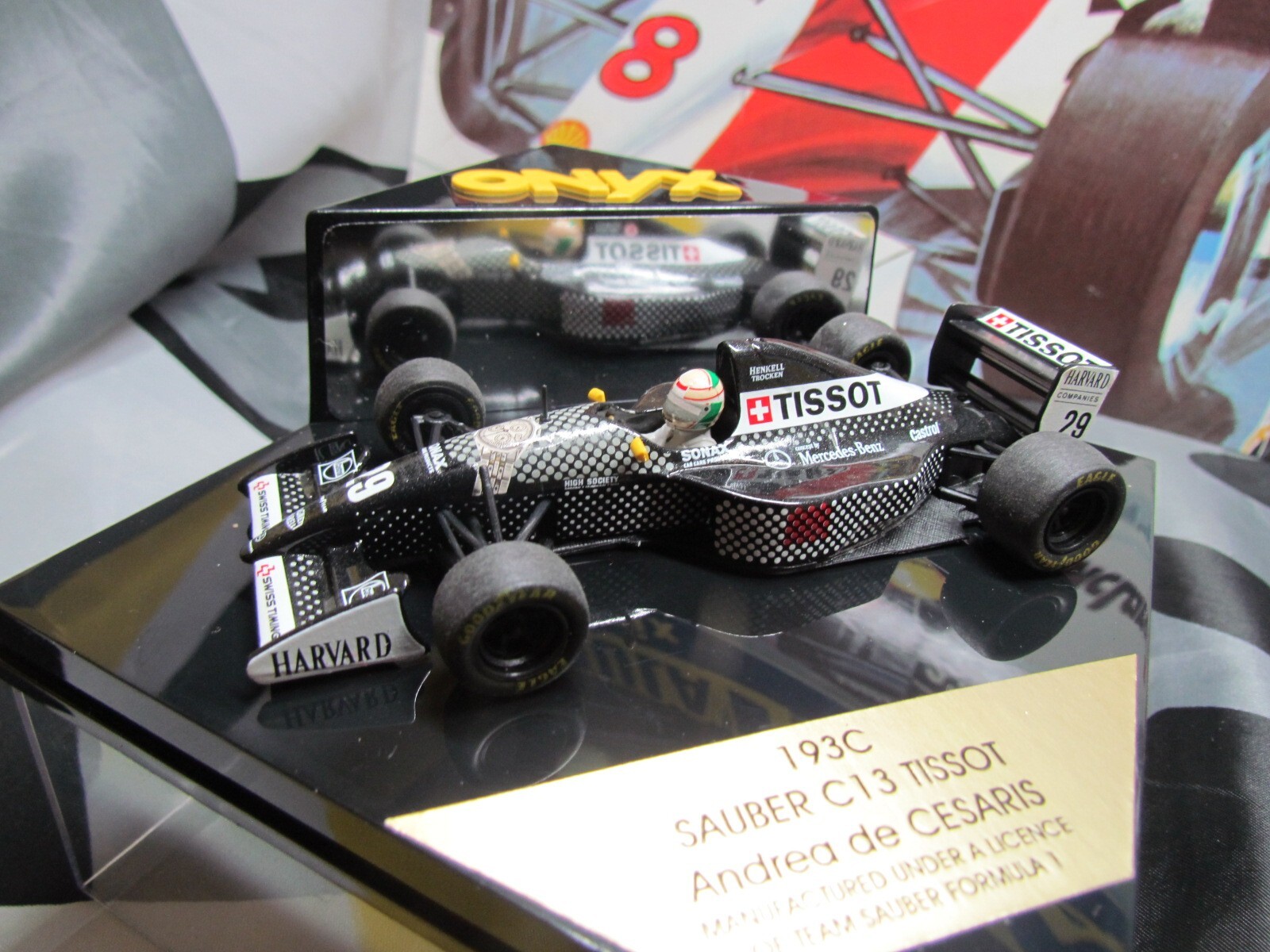 Onyx 193c 1994 Sauber C13 Formula 1 Andrea De Cesaris Rn29 Boxed online ...