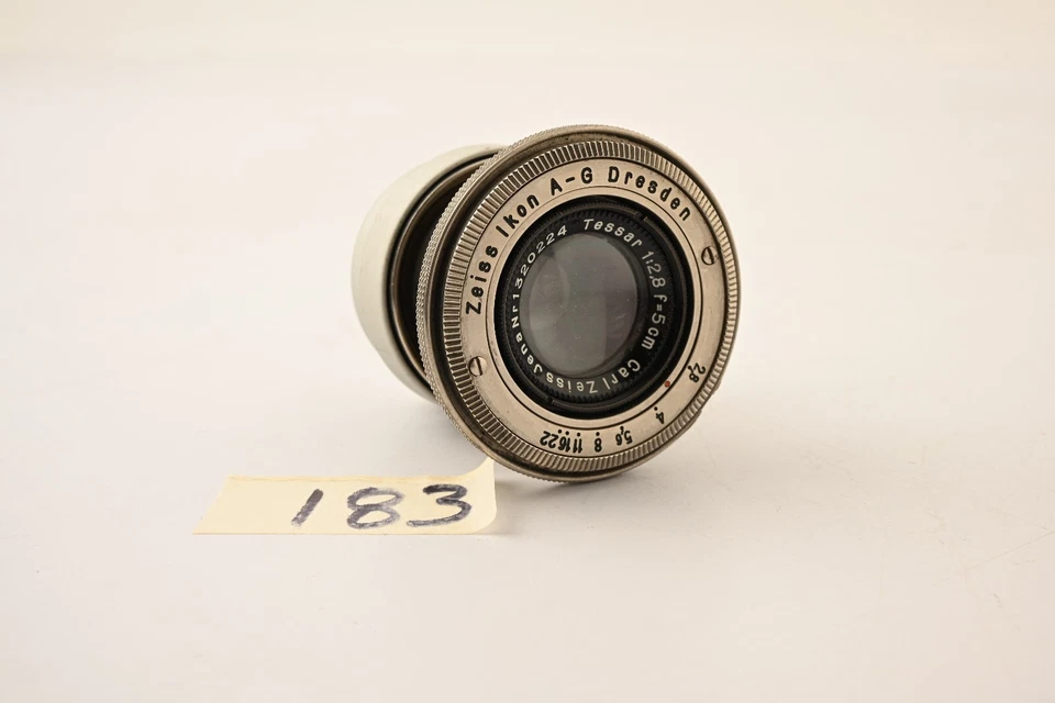 Zeiss Ikon Jena 5cm F/2.8 Collapsible A-G Nickel Lens for Contax 1 - Image 2 of 4