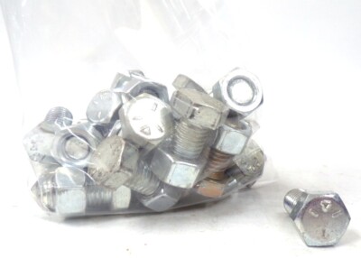 HEX HEAD CAP SCREW, 1/2''-13 X 1'', 1-1/4'' OVERALL, GRADE 5, LOT OF 24