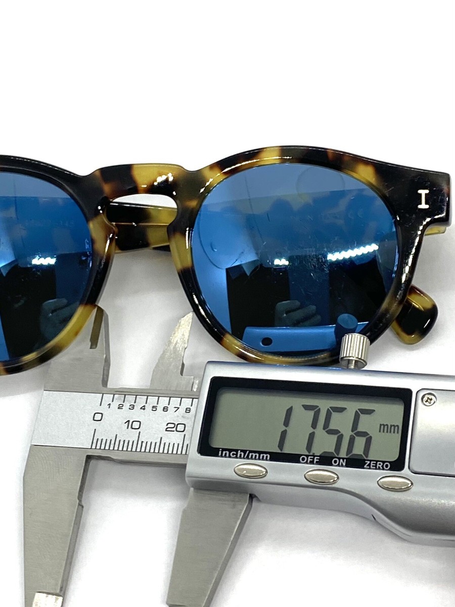Vintage Illesteva Leonard Tortoise Sunglasses Italy C4 48-22 