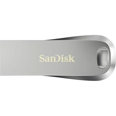 SanDisk Ultra Luxe 64 GB, USB-Stick, silber