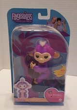 Fingerlings Baby Monkey Mia Retired Purple Toy New in Package